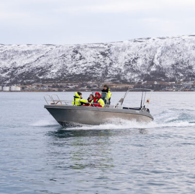 Private Arctic fishing tour boat Tromsø