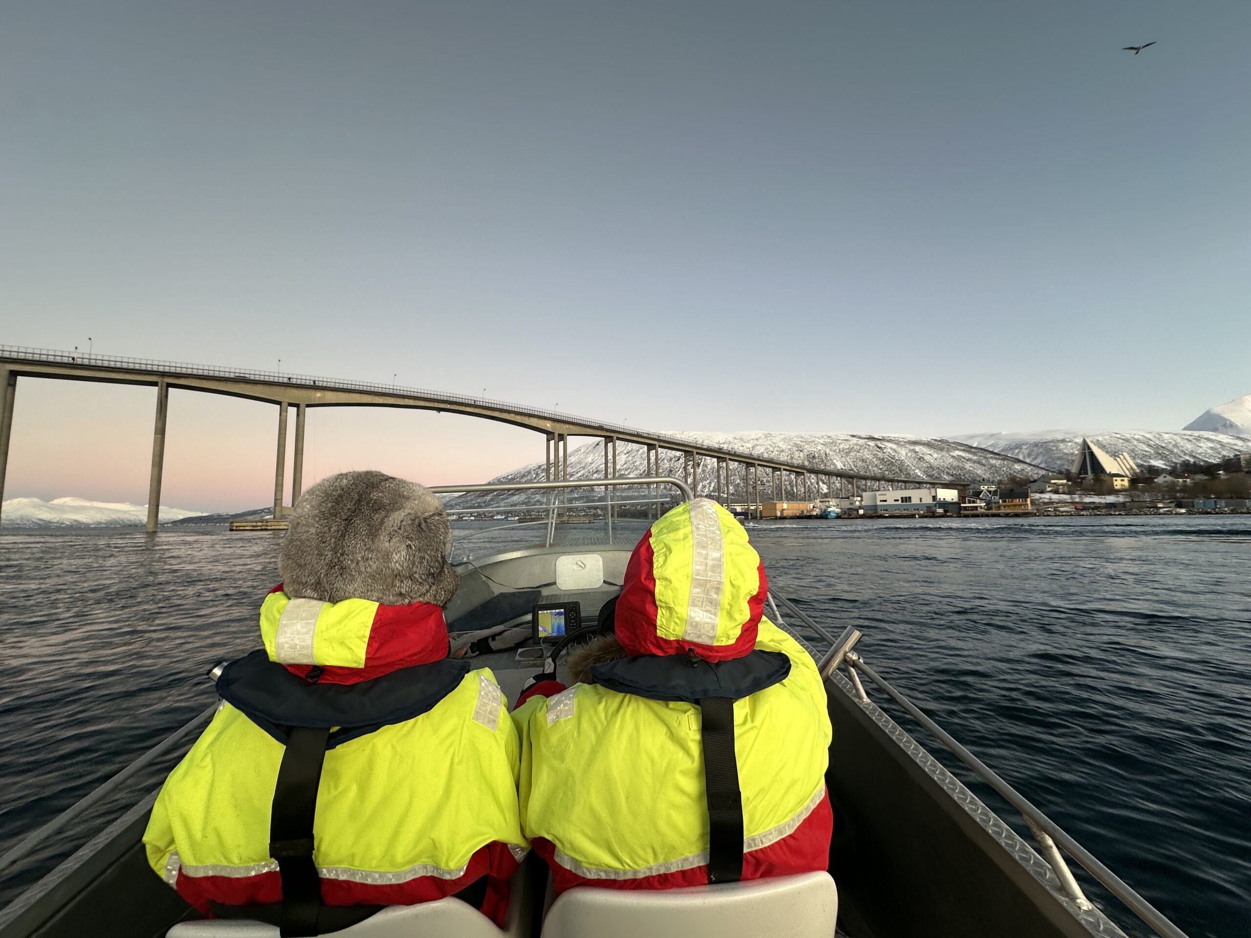 During one of our Private tours in Tromsø